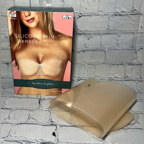 Fashion Forms Silicone Skin Bandeau Bra Size Large - Picture 1 of 5